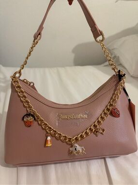 Juicy Couture Pink Charm Shoulder Bag